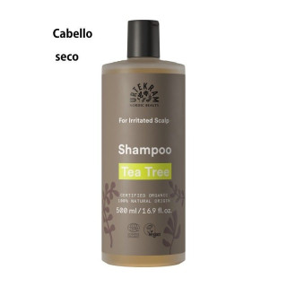 CHAMPU ARBOL DE TE ANTIBACTERIAL VEGANO 500 ML. (URTEKRAM)/