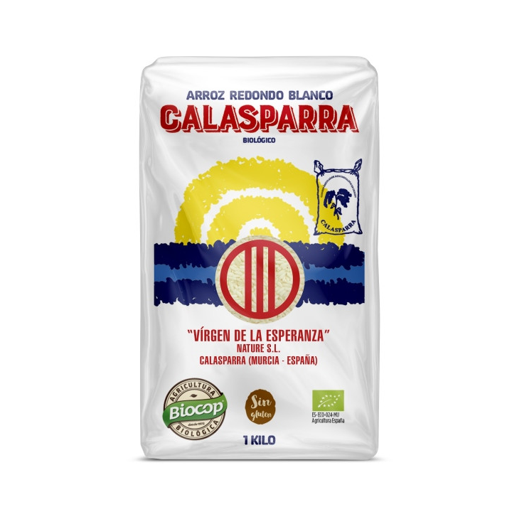ARROZ CALASPARRA BLANCO SIN GLUTEN 1 KG. (CALASPARRA)/