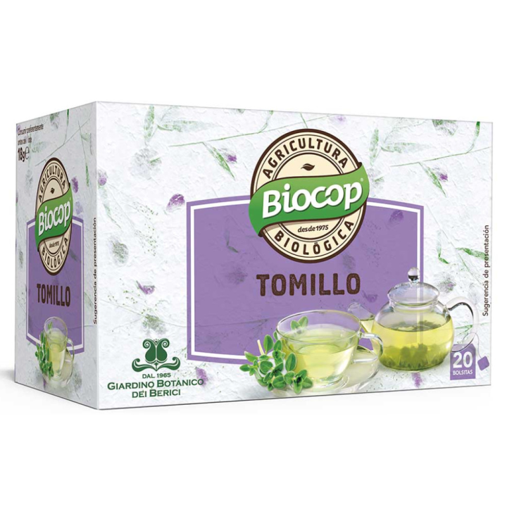 TOMILLO SIN GLUTEN 20 FILTROS (BIOCOP)/