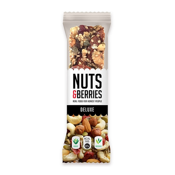 BARRITA DELUXE ECO 40 GR. (NUTS&BERRIES)