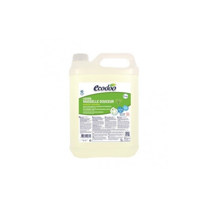 LAVAVAJILLAS SUAVE ALOE VERA VERBENA 5 LT. (ECODOO)/