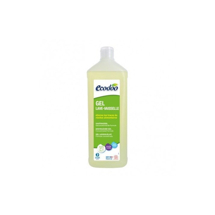 LAVAVAJILLAS GEL MAQUINA CONCENTRADO 1 LT. (ECODOO)/
