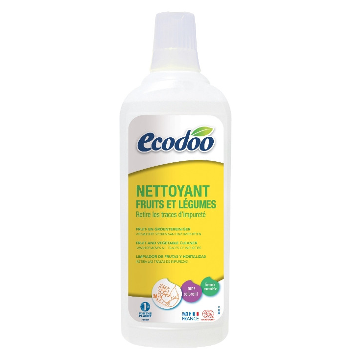 LIMPIADOR DE FRUTAS Y HORTALIZAS 750 ML. (ECODOO)/