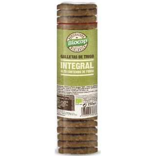 GALLETAS DE TRIGO INTEGRAL 250 GR. (BIOCOP)/