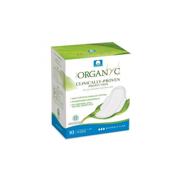 COMPRESAS ALAS DIA 10 UND. (ORGANYC)/