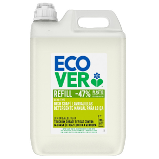 LAVAVAJILLAS DESENGRASANTE LIMON ALOE VERA 5 LT. (ECOVER)/