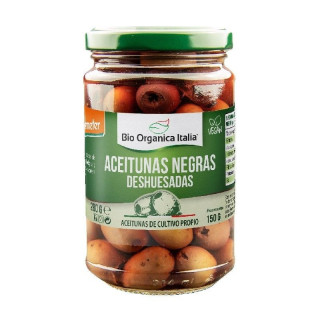 ACEITUNA NEGRA DESHUESADA DEMETER 280 GR. (BIOORGANIC)/