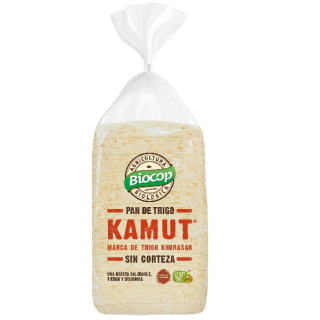 PAN DE MOLDE SIN CORTEZA KAMUT BIO 300 GR. (BIOCOP)/