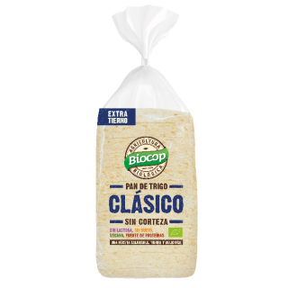 PAN DE MOLDE SIN CORTEZA TRIGO CLASICO ECO 300 GR. (BIOCOP)/