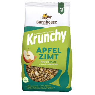 MUESLI KRUNCHY MANZANA CANELA ECO 1,25 KG. (BARNHOUSE)/