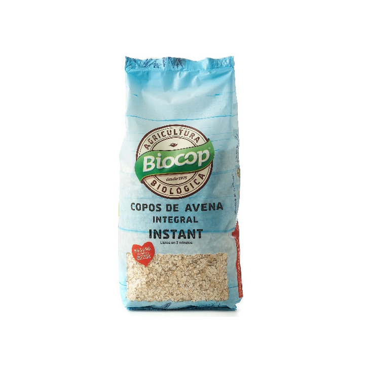 COPOS DE AVENA INTEGRAL INSTANT ECO 500 GR. (BIOCOP)/