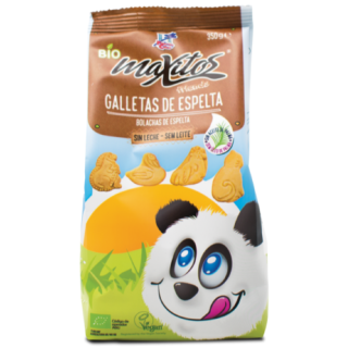 GALLETAS MAXITOS ZOO PARTY DE ARROZ BIO 350 GR. (LA FINESTRA)/