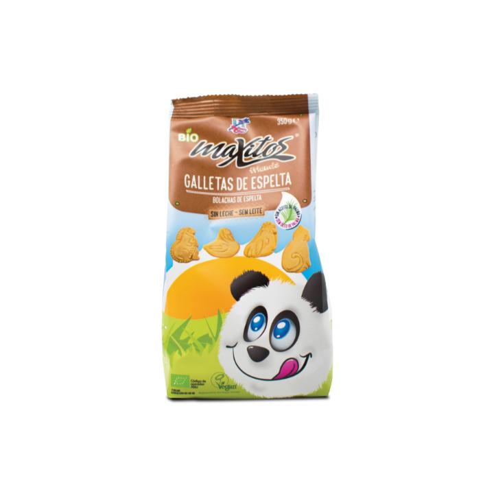 GALLETAS MAXITOS ZOO PARTY DE ARROZ BIO 350 GR. (LA FINESTRA)/