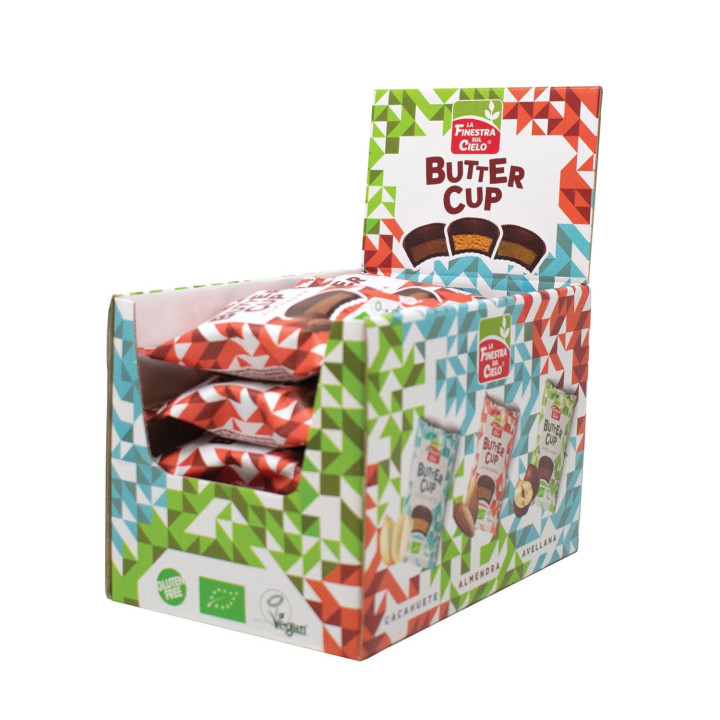 ALMENDRA BUTTER CUP SIN GLUTEN BIO 250 GR. (LA FINESTRA)