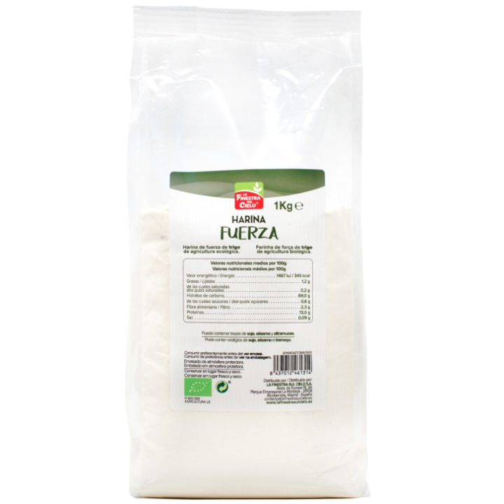 HARINA DE FUERZA BIO 1 KG. (LA FINESTRA)/