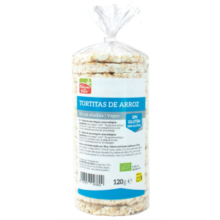 TORTAS DE ARROZ INTEGRAL 100% SIN GLUTEN ECO 120 GR. (LA FINESTRA)/