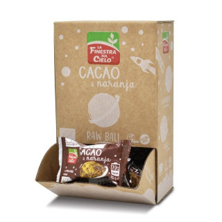 ENERGY BALL CACAO & NARANJA SIN GLUTEN ECO 25 GR. (LA FINESTRA)