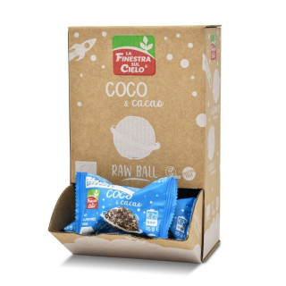 ENERGY BALL COCO & CACAO SIN GLUTEN ECO 25 GR. (LA FINESTRA)