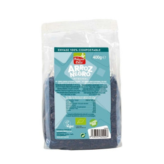 ARROZ NEGRO INTEGRAL SIN GLUTEN BIO 400 GR. 100% COMPOSTABLE  (LA FINESTRA)/