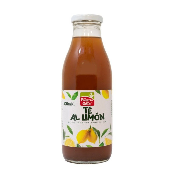 TE VERDE AL LIMON SIN GLUTEN BIO 500 ML. (LA FINESTRA)/
