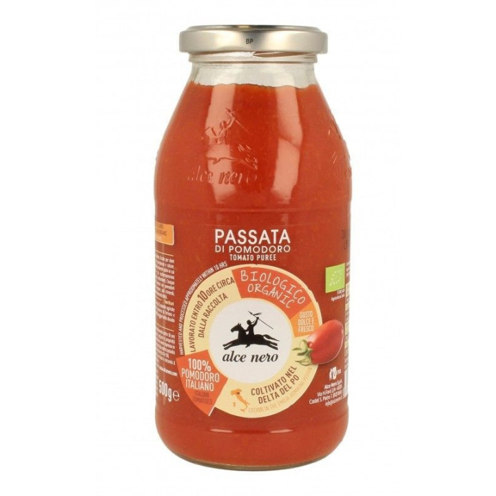 PASSATA DE TOMATE BIO 500 GR. (ALCE NERO)/