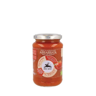 SALSA DE TOMATE ARRABBIATA BIO 350 GR. (ALCE NERO)/