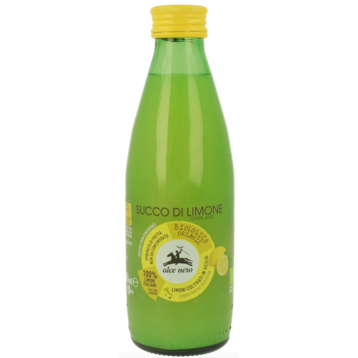 ZUMO DE LIMON BIO 250 ML. (ALCE NERO)/