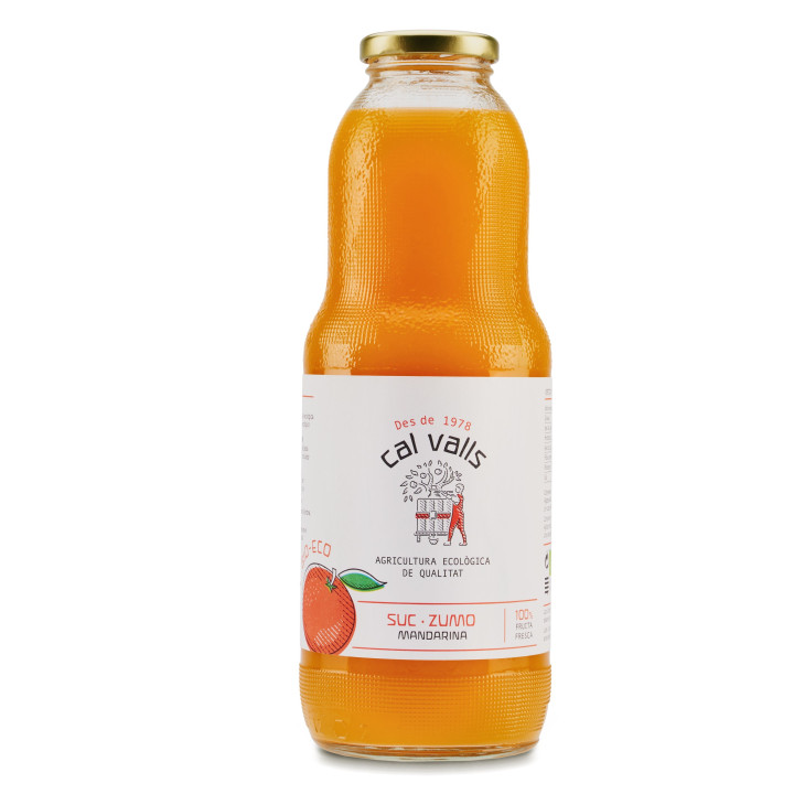 ZUMO DE MANDARINA BIO 1 LT. (CAL VALLS)/