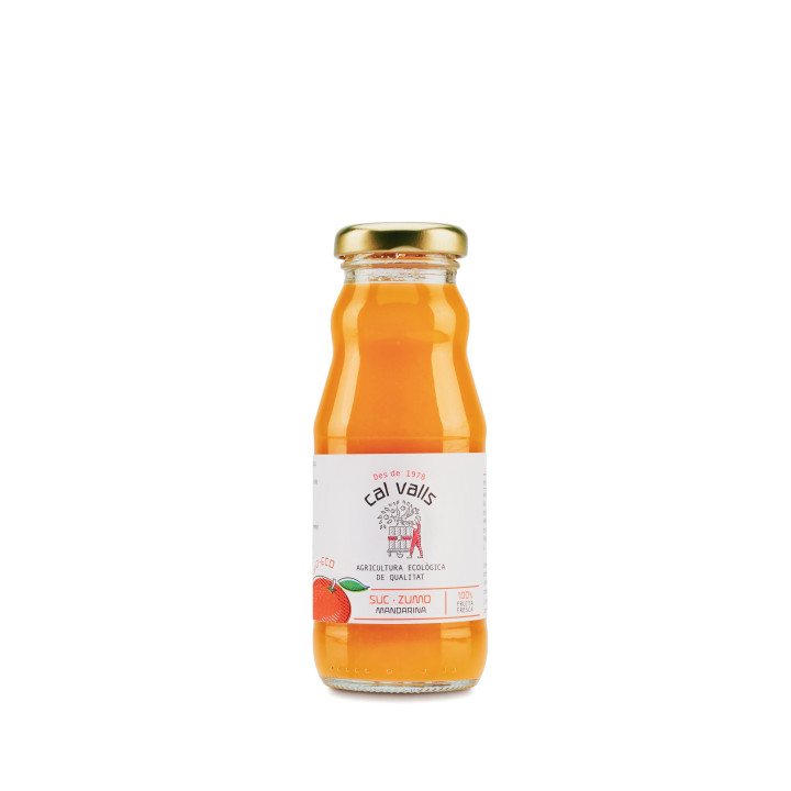 ZUMO DE MANDARINA BIO 200 ML. (CAL VALLS)/