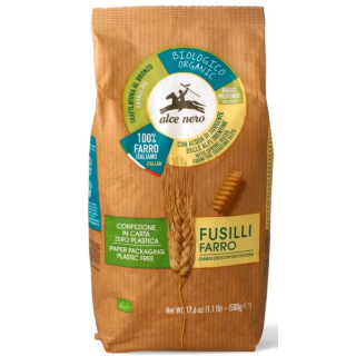 ESPIRAL DE ESPELTA BLANCA BIO 500 GR. (ALCE NERO)/