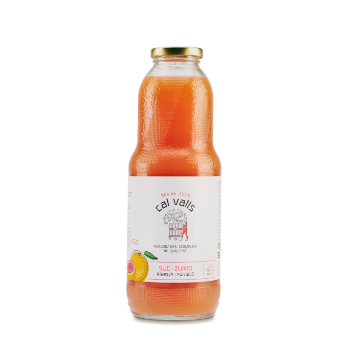 ZUMO DE POMELO ROSA BIO 1 LT. (CAL VALLS)/
