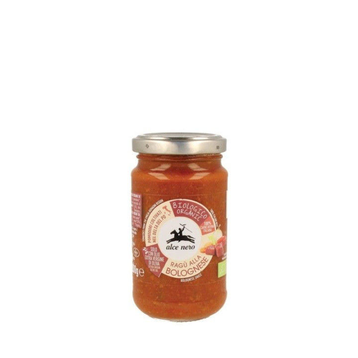 SALSA DE TOMATE BOLOÑESA BIO 200 GR. (ALCE NERO)/