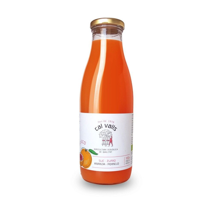 ZUMO DE POMELO ROSA ECO 750 ML. (CAL VALLS)/