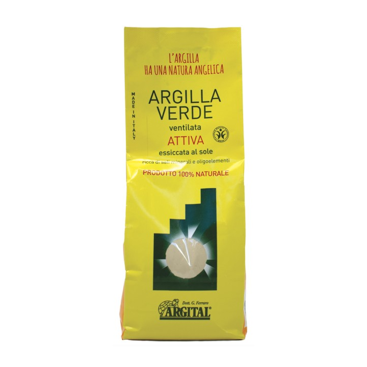 ARCILLA VERDE ACTIVADA, USO INTERNO 500 GR.  BIO (ARGITAL)