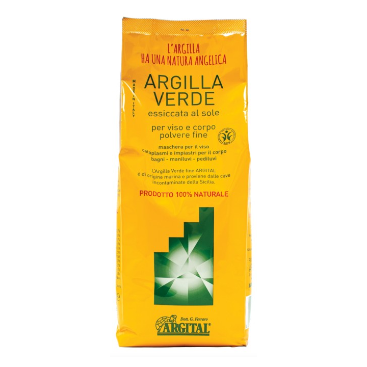 ARCILLA VERDE FINA  1 KG.  BIO (ARGITAL)