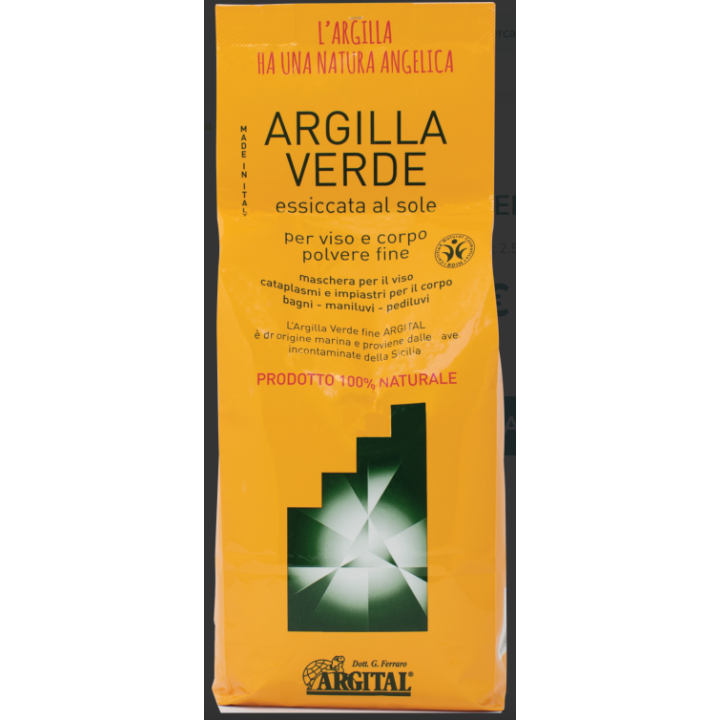 ARCILLA VERDE FINA  2,5 KG.  BIO (ARGITAL)
