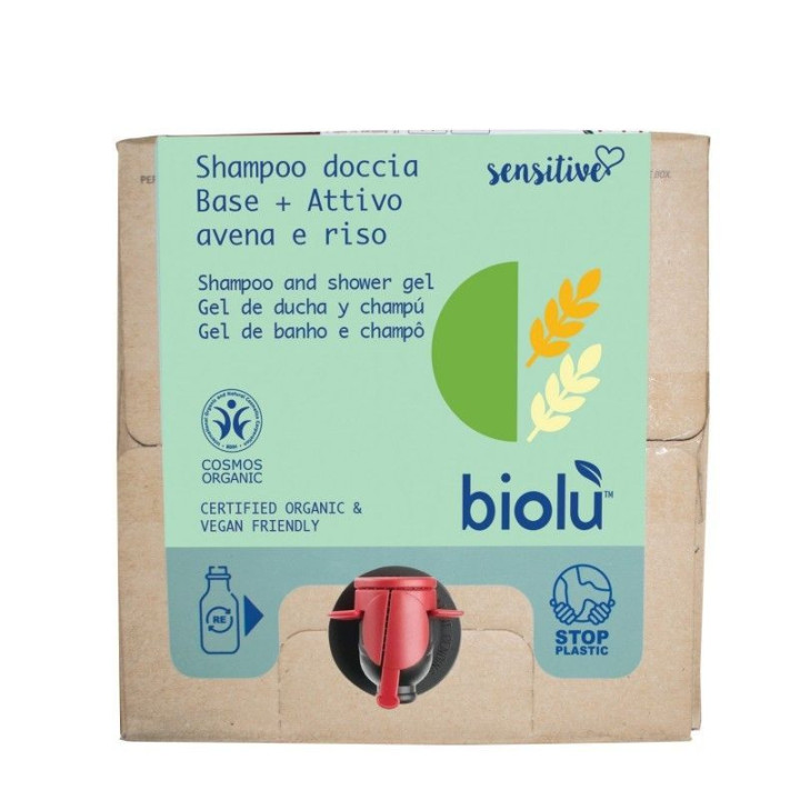 GEL Y CHAMPU SENSITIVE BIO 10 LT. (BIOLU)