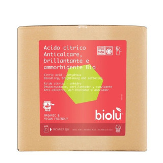 ACIDO CITRICO ANTICAL ABRILLANTADOR SUAVIZANTE BIO 15 KG. (BIOLU)