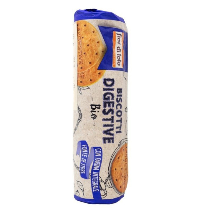GALLETAS DIGESTIVE BIO TUBO 250 GR. (FIOR DI LOTO)/