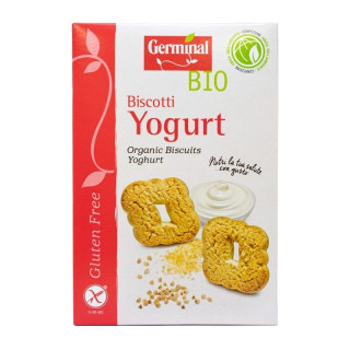 GALLETAS CON YOGURT SIN GLUTEN BIO 250 GR (GERMINAL)/