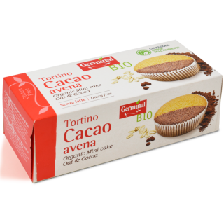 BIZCOCHO DE AVENA CON CACAO SIN GLUTEN BIO 180 GR. (GERMINAL)/