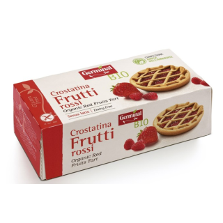 TARTALETA DE FRUTOS ROJOS SIN GLUTEN BIO 200 GR. (GERMINAL)/