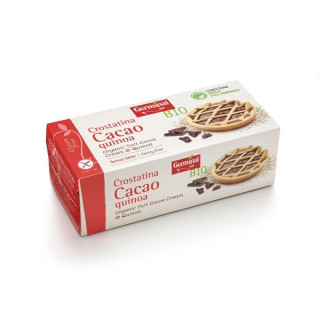 TARTALETA DE CACAO Y QUINOA SIN GLUTEN BIO 200 GR. (GERMINAL)/