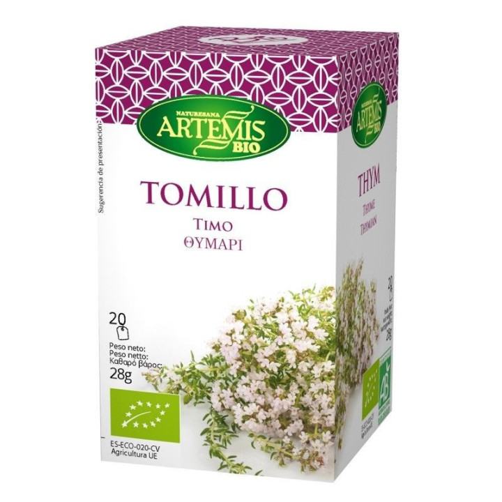 INFUSIÓN TOMILLO BIO 28 GR. (ARTEMIS)/