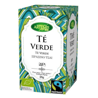 INFUSIÓN TÉ VERDE FAIR TRADE BIO 28 GR. (ARTEMIS)/