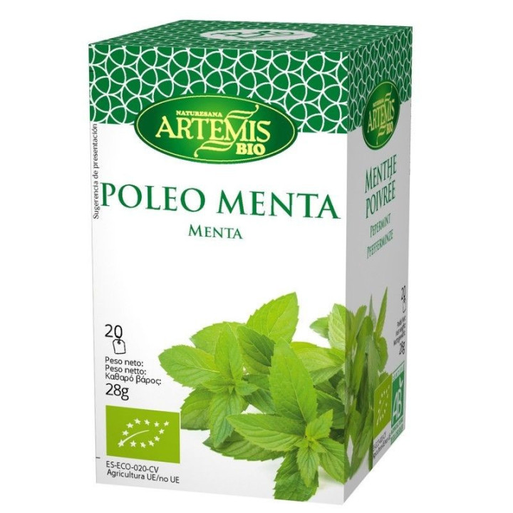 INFUSIÓN POLEO MENTA BIO 28 GR. (ARTEMIS)/