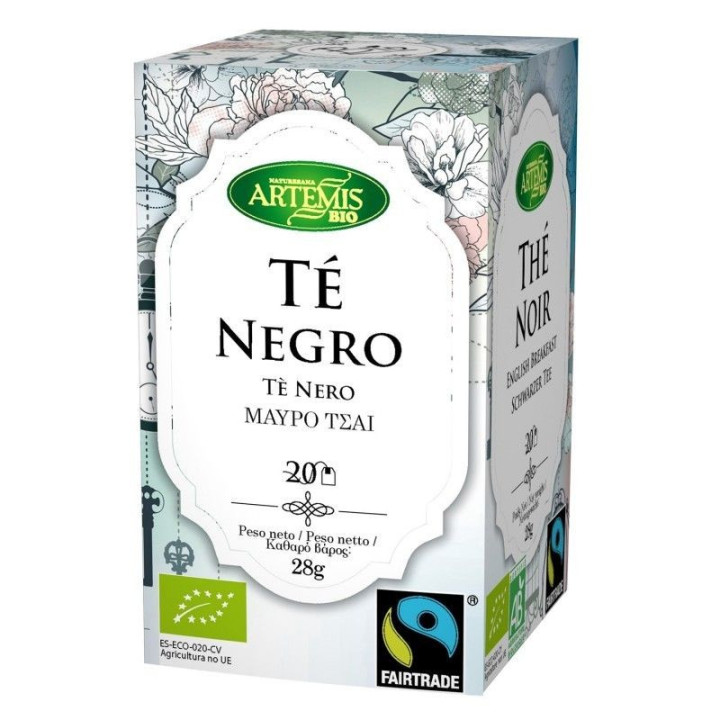 INFUSIÓN TÉ NEGRO FAIR TRADE BIO 28 GR. (ARTEMIS)/