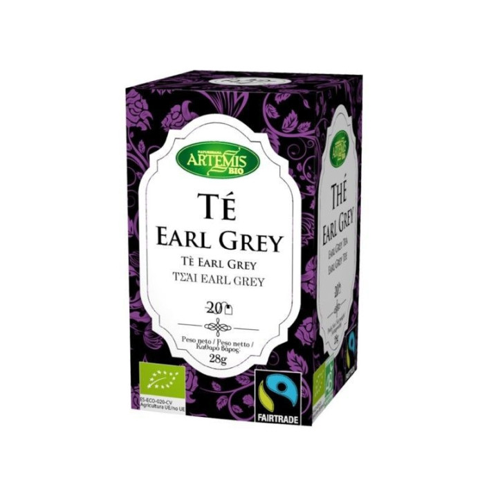 INFUSIÓN TÉ EARL GREY FAIR TRADE BIO FAIR TRADE 28 GR.(ARTEMIS)/