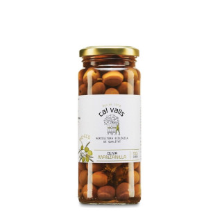 ACEITUNA MANZANILLA VERDE ECO 350 GR. (CAL VALLS)/