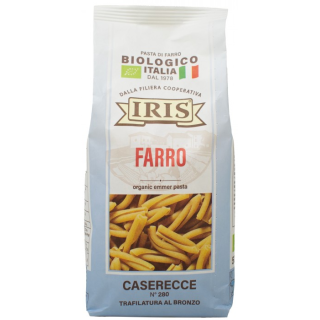 CASERECCE DE ESPELTA BIO 500 GR. (IRIS)/